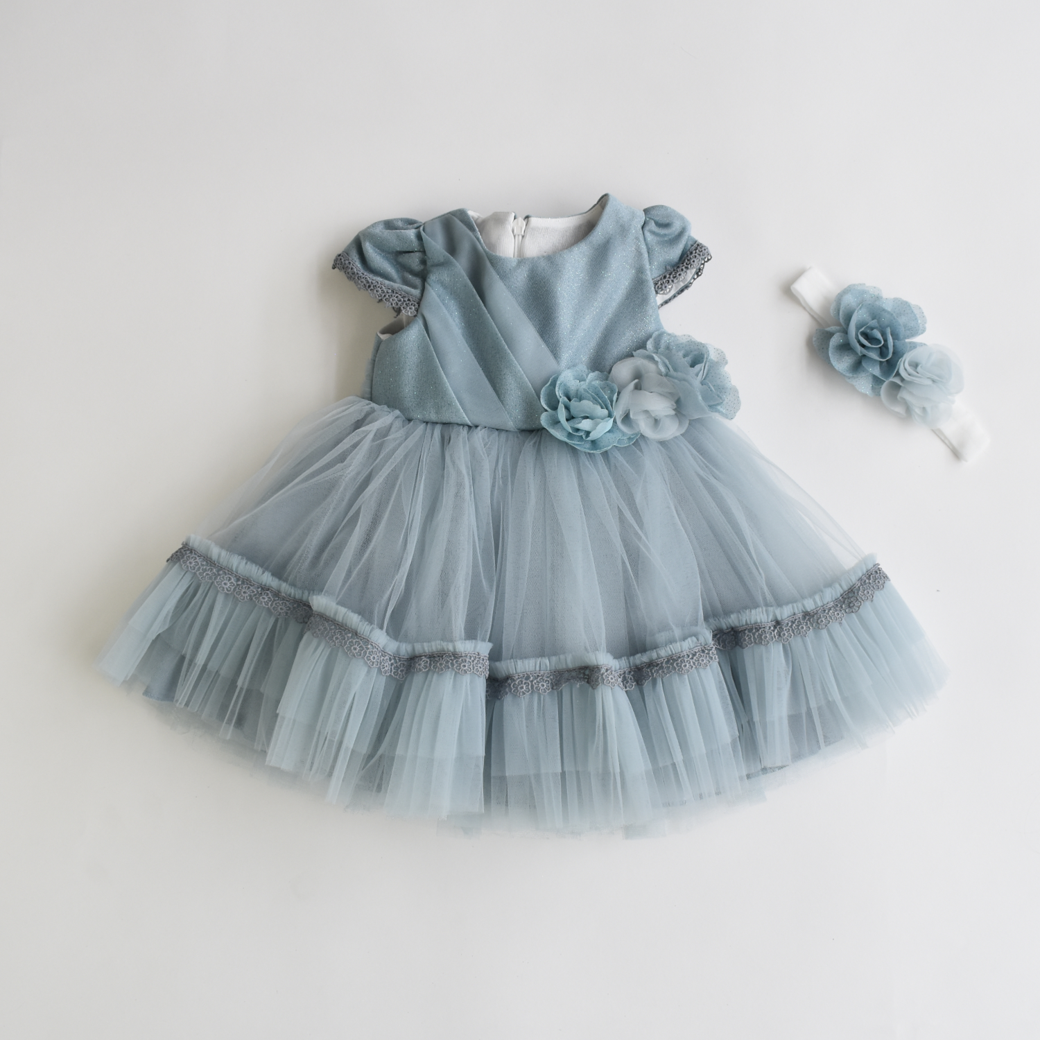 Bright Flower Girls Formal Dress