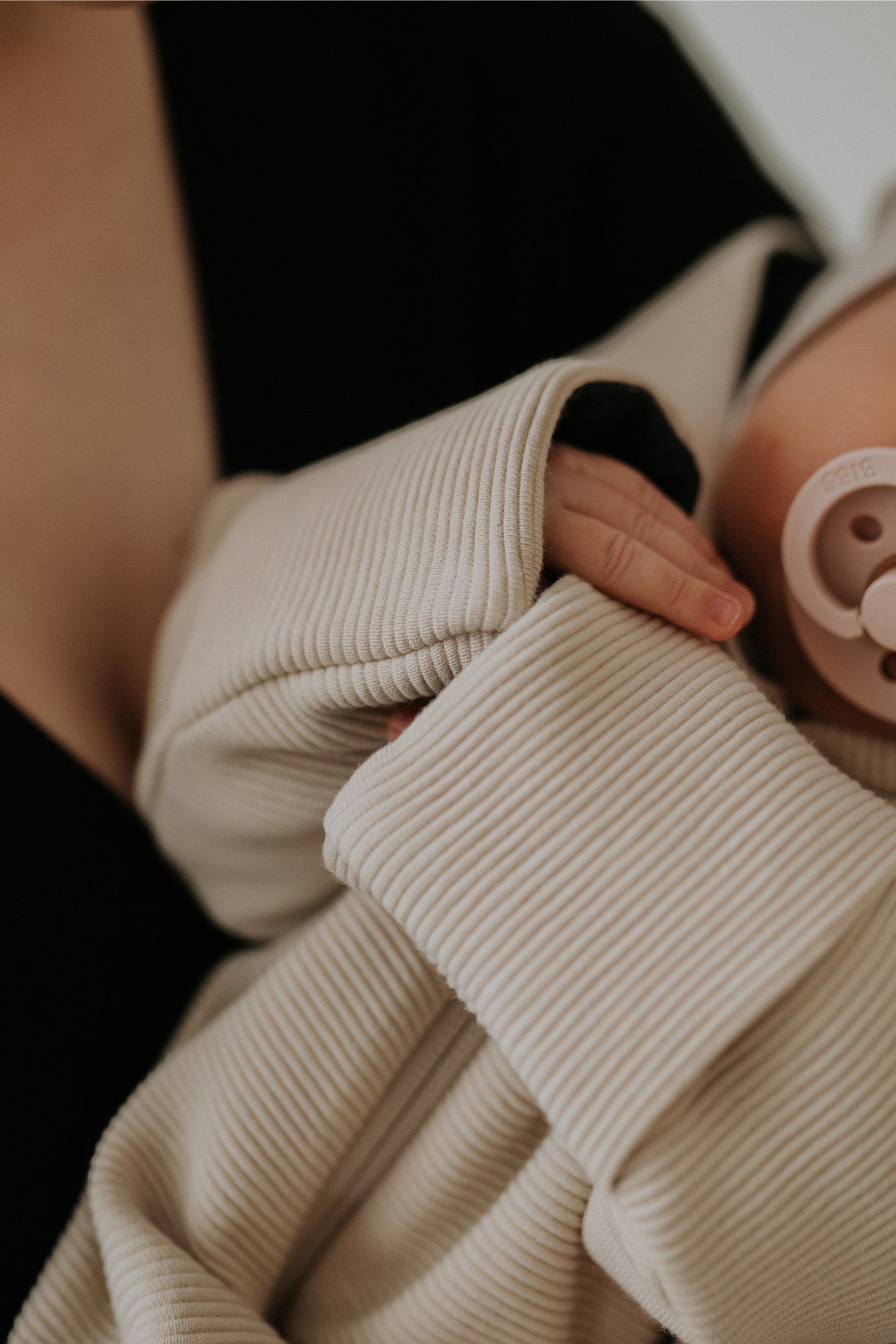 Merino wool baby romper MILO