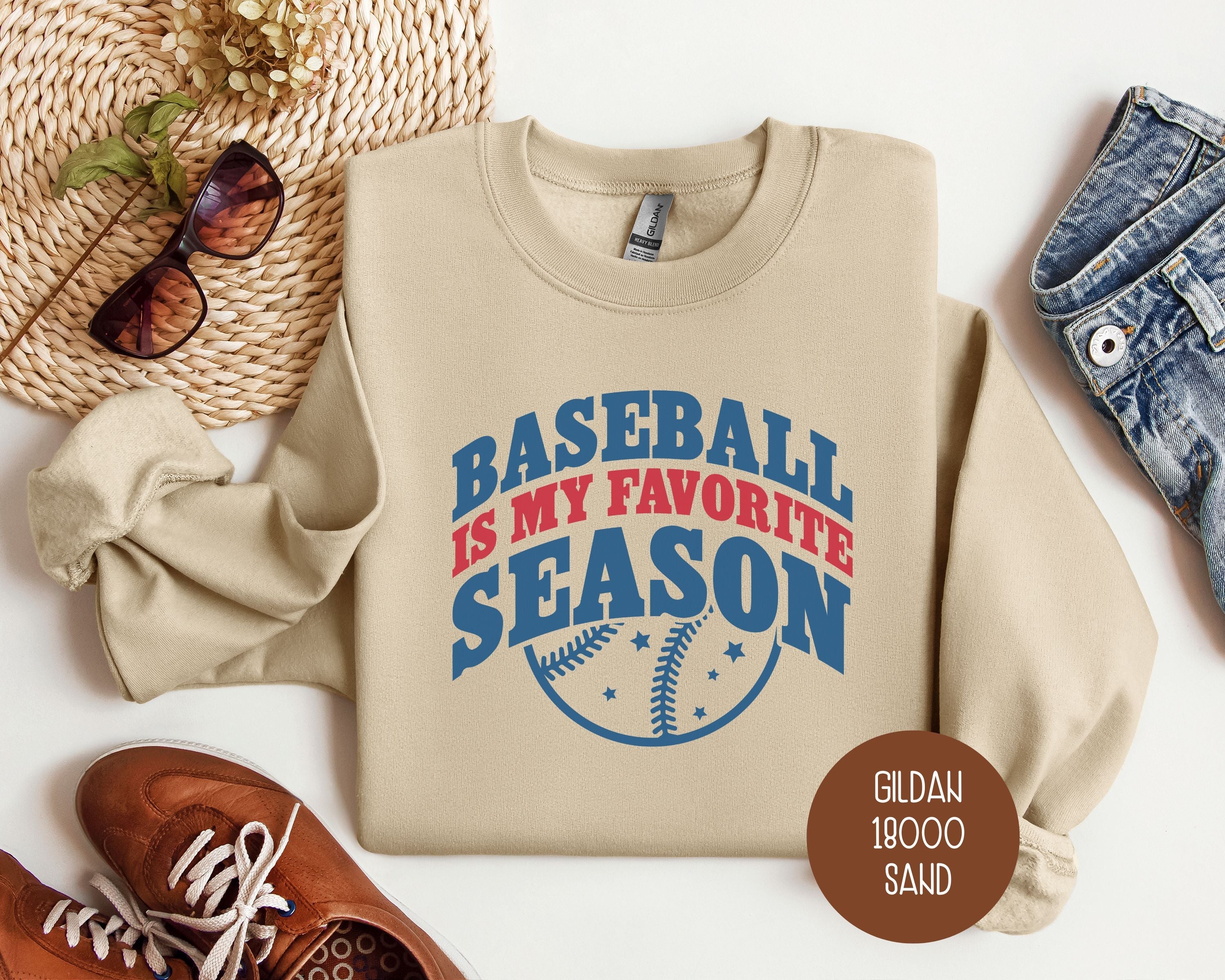 Baseball is My Favorite Season Sweatshirt-0