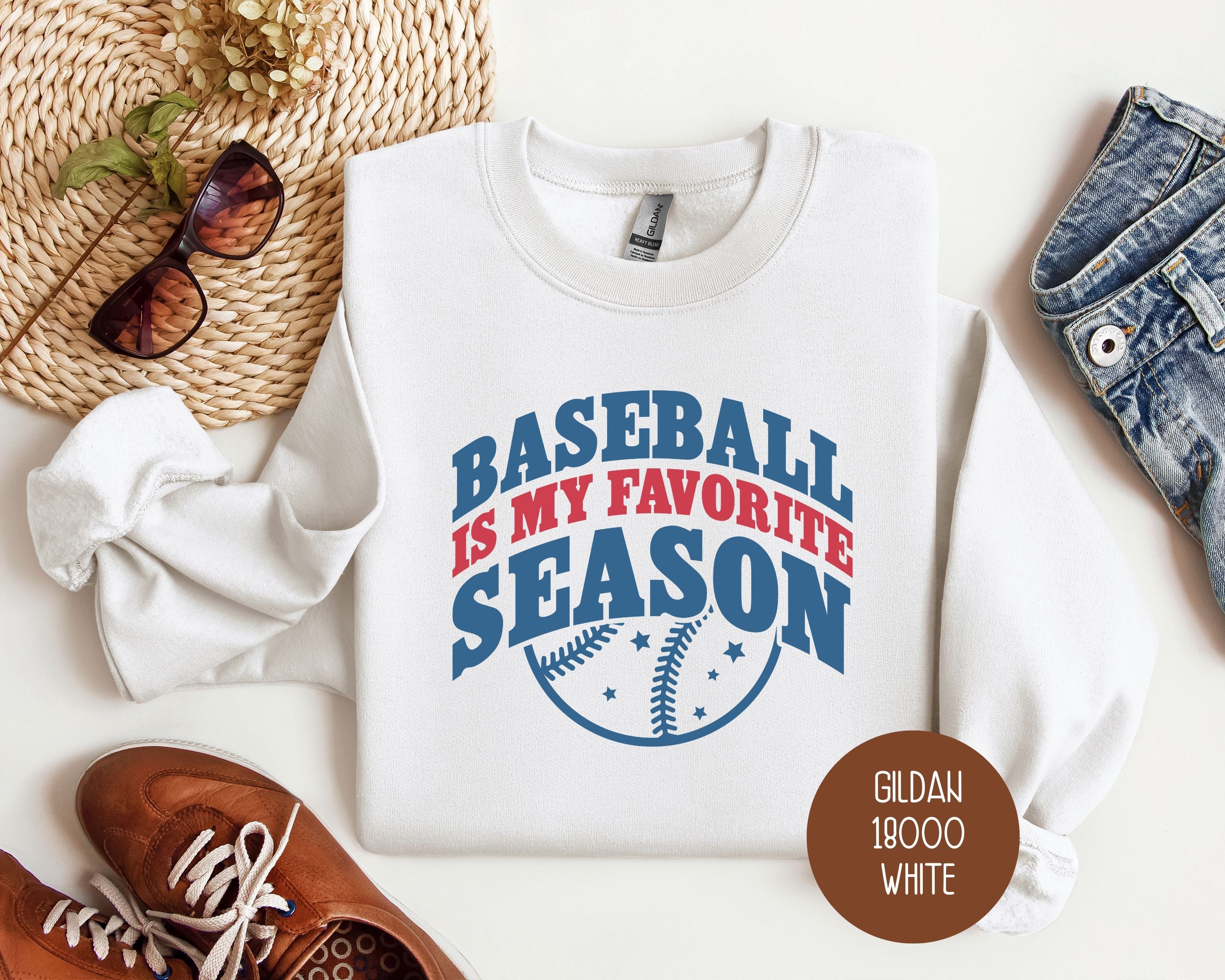 Baseball is My Favorite Season Sweatshirt-2