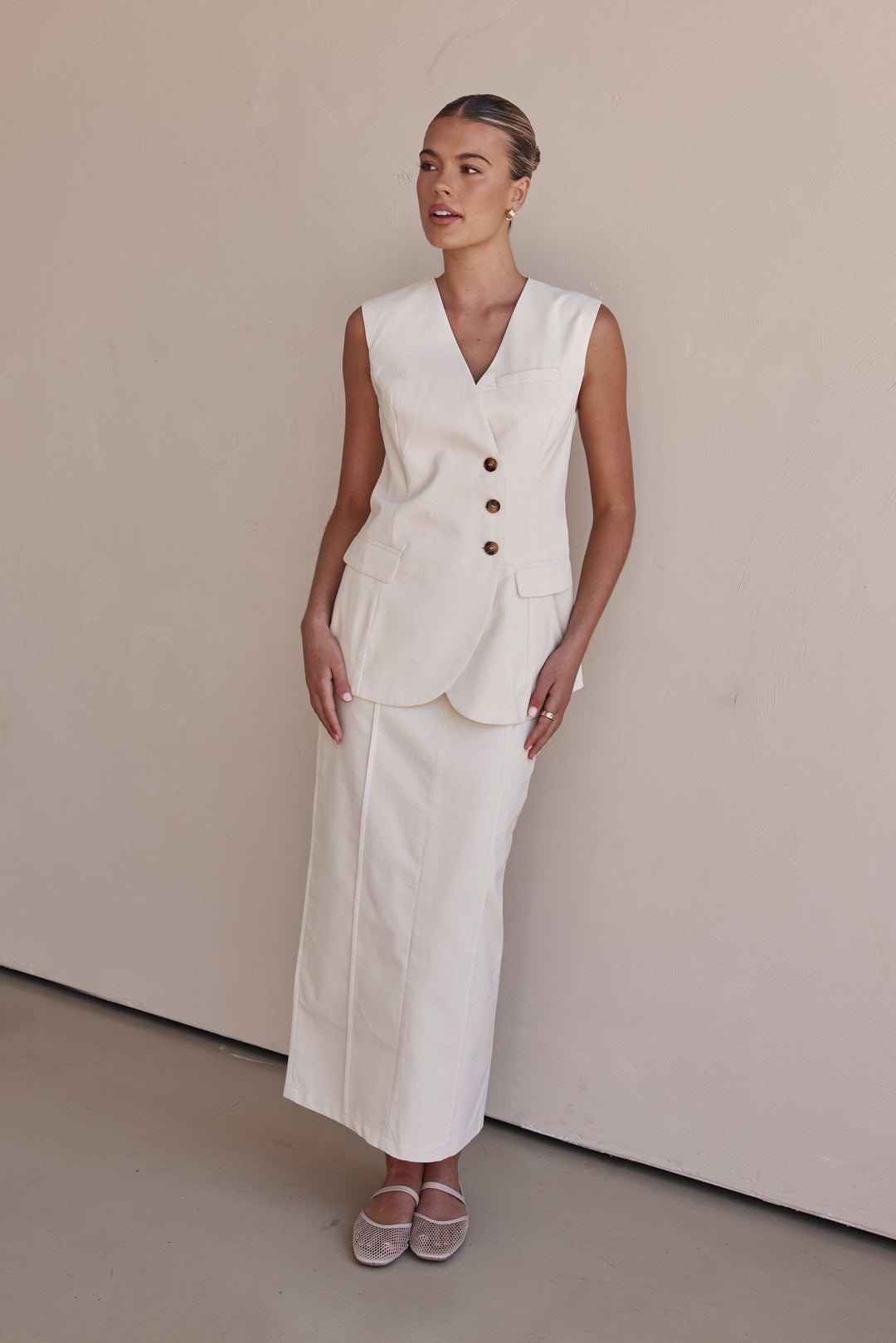 Linen Vest for Women