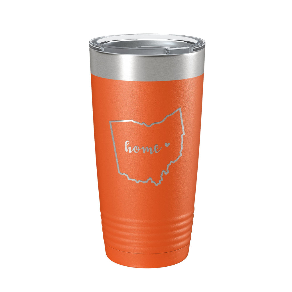 Ohio Tumbler Home State Travel Mug Insulated Laser Engraved Map Coffee Cup 20 oz-4