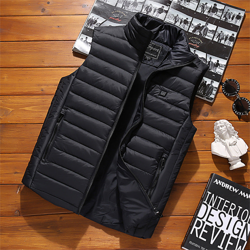 Lightweight Heated Golf Vest with Battery Pack-1