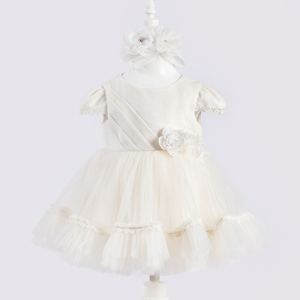 Bright Flower Girls Formal Dress