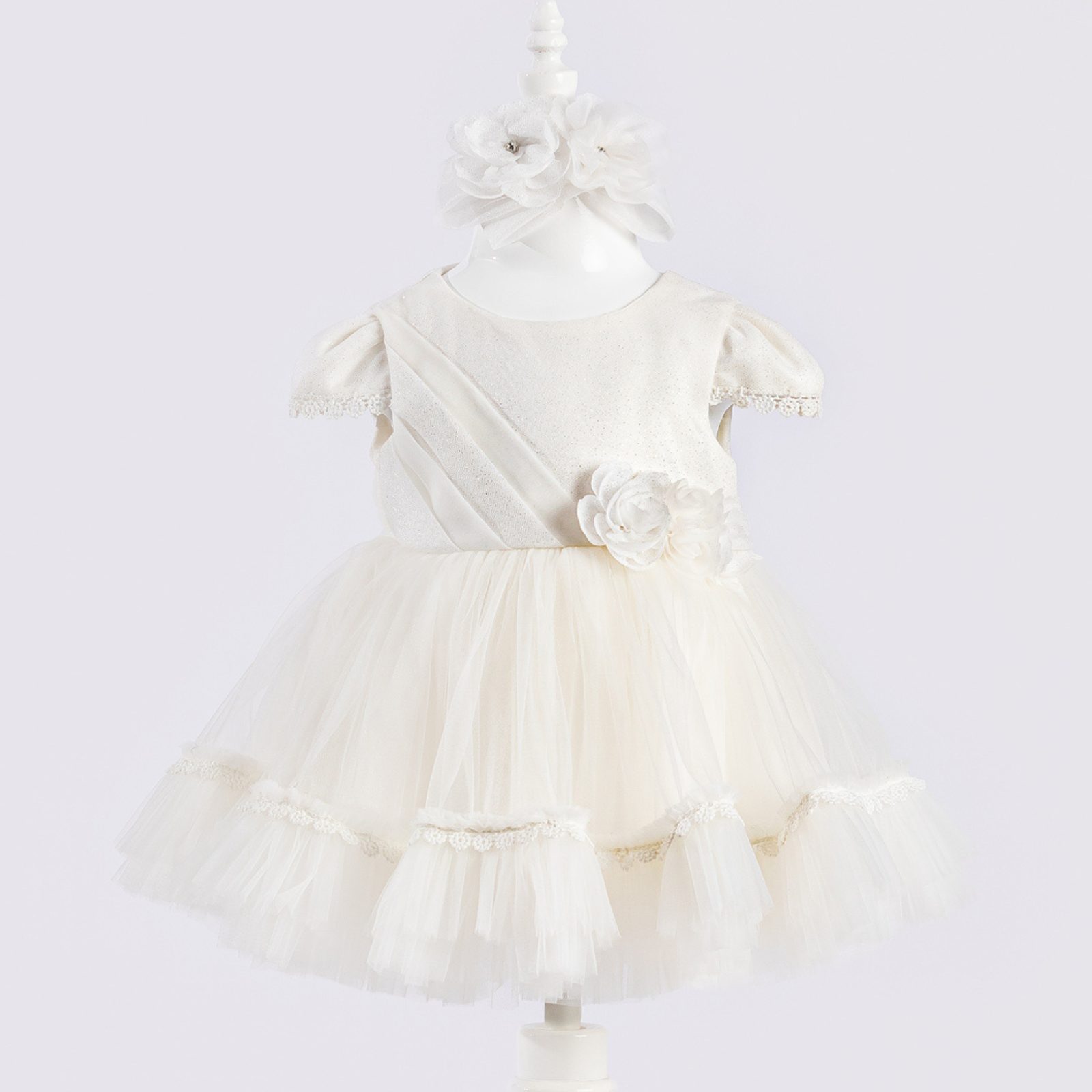 Bright Flower Girls Formal Dress