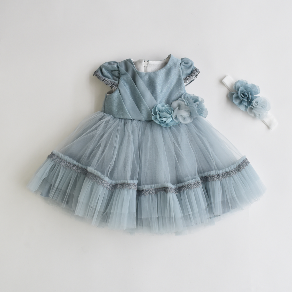 Bright Flower Girls Formal Dress