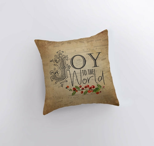 Joy to the World Pillow