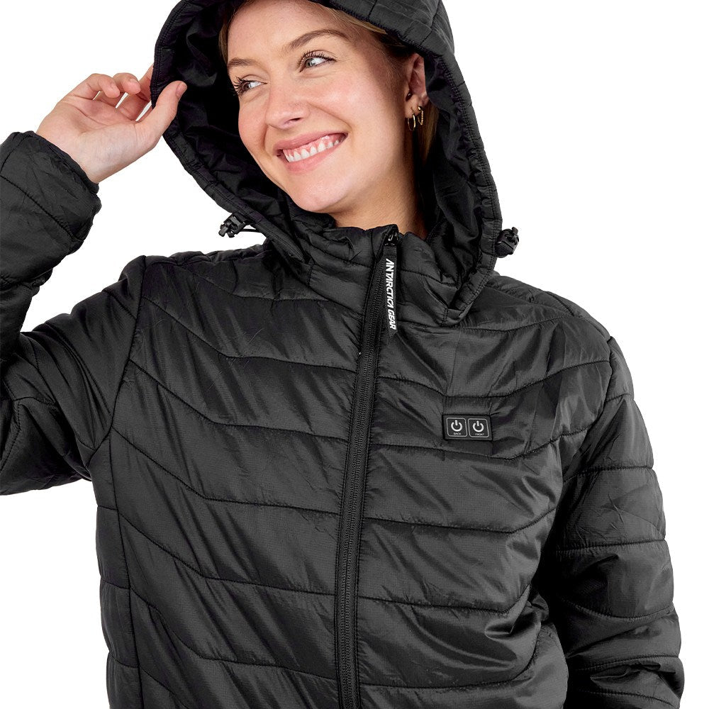 ANTARCTICA GEAR Lightweight Heating Jackets, Winter Coat For Women