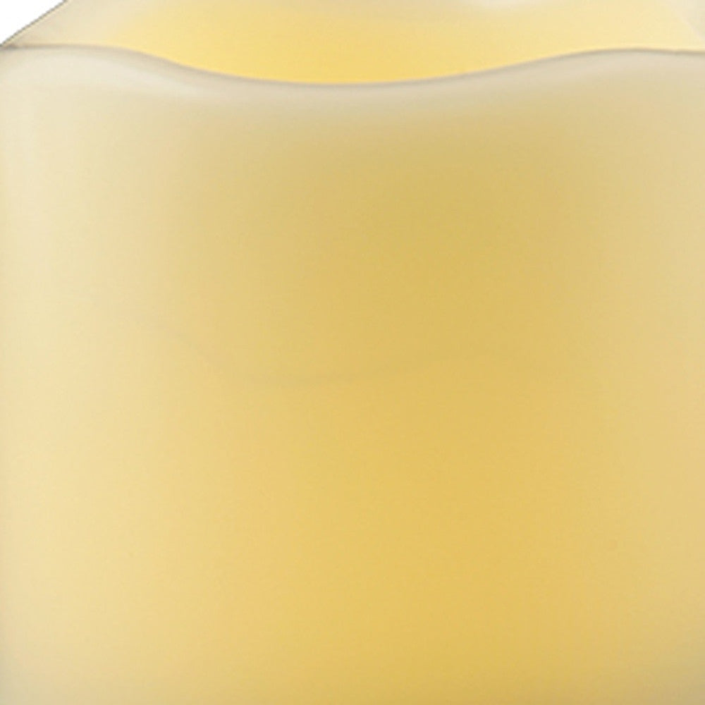 5" Ivory Flameless Indoor Outdoor Pillar Candle-3