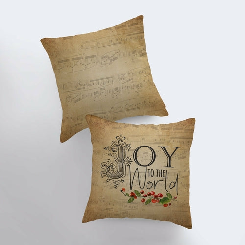 Joy to the World Pillow