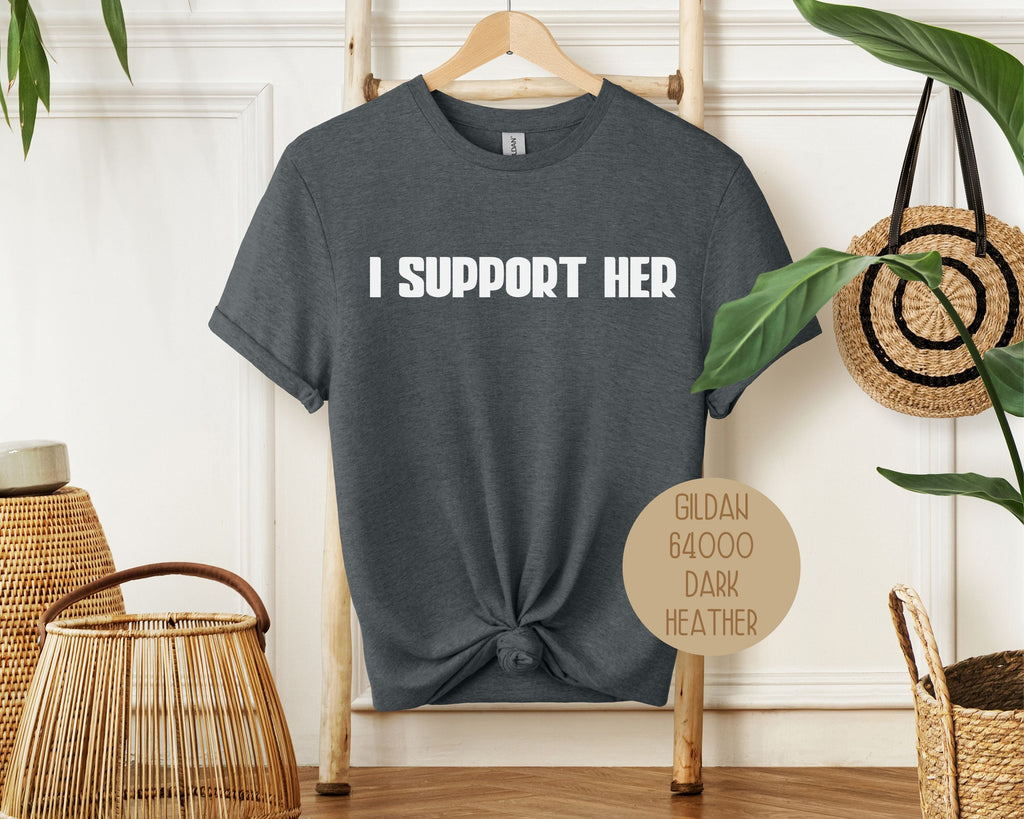 I Support Her Divorce Party Shirt-0