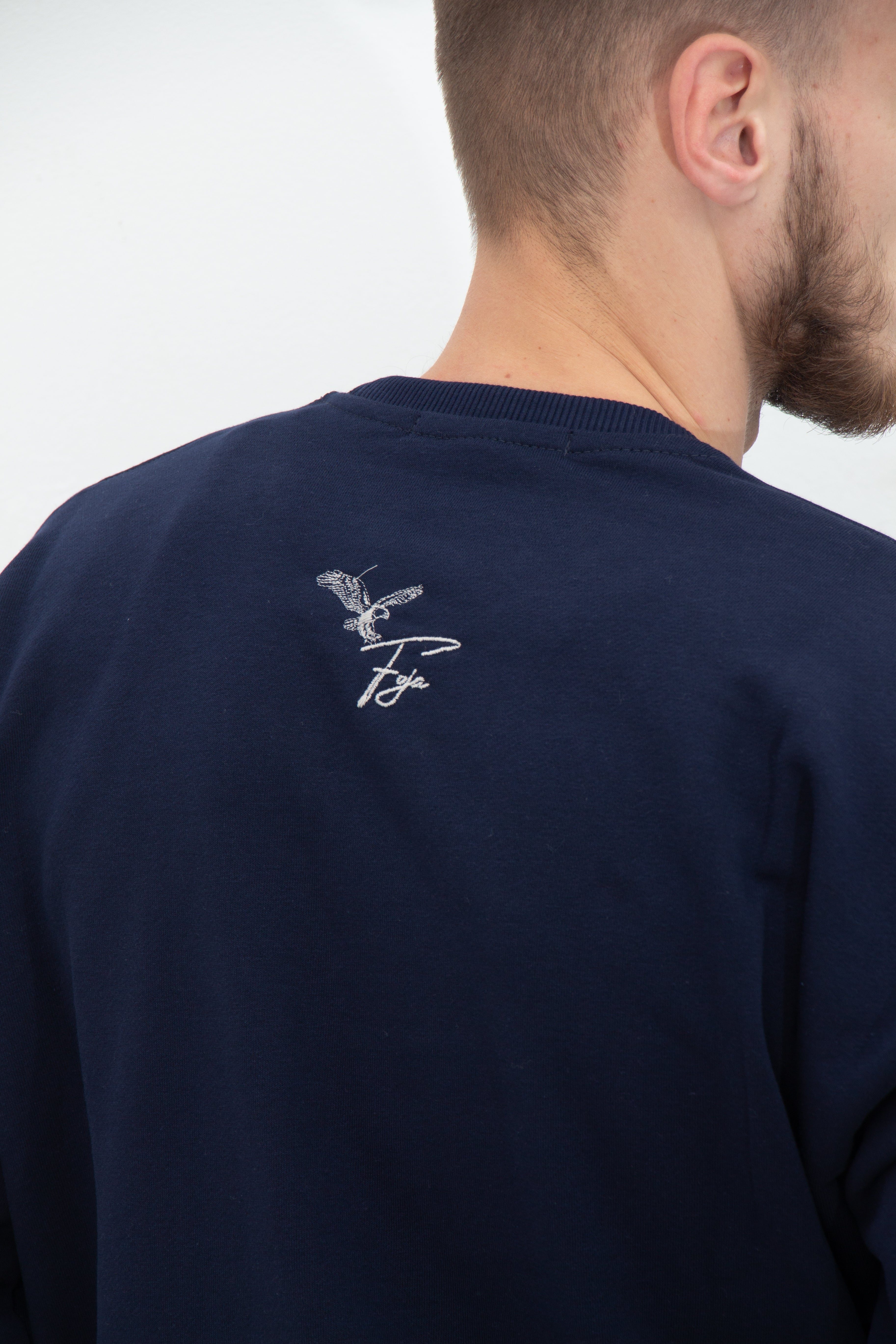 SHARK SWEATER -NAVY BLUE-