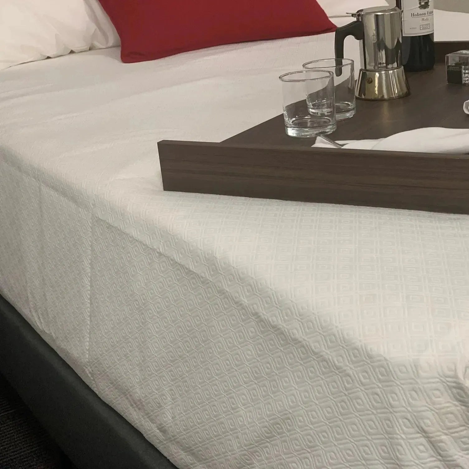 Jacquard Matelassé in Diamond Pattern 100% Polyester