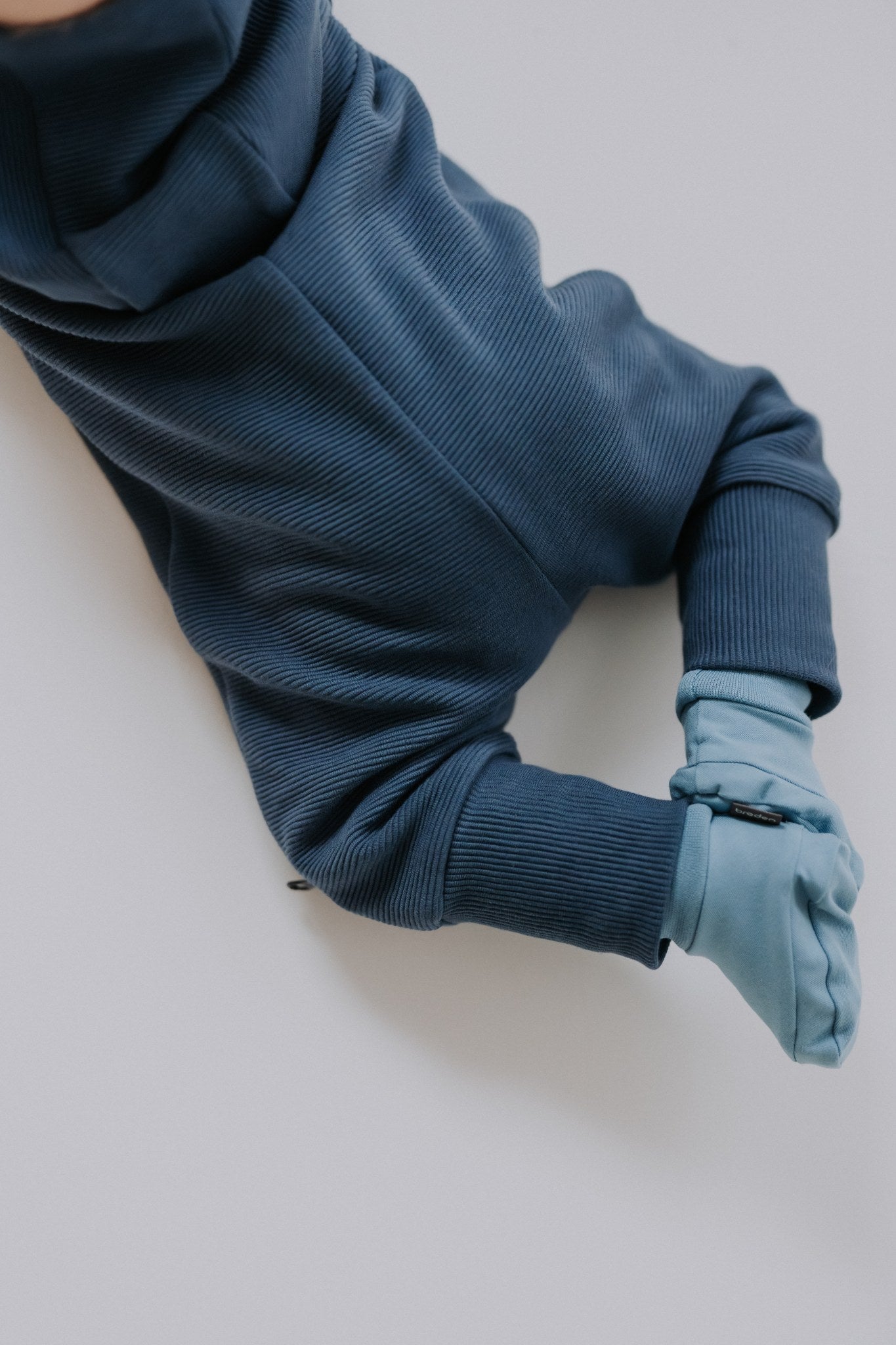 Merino wool baby romper MAJOR