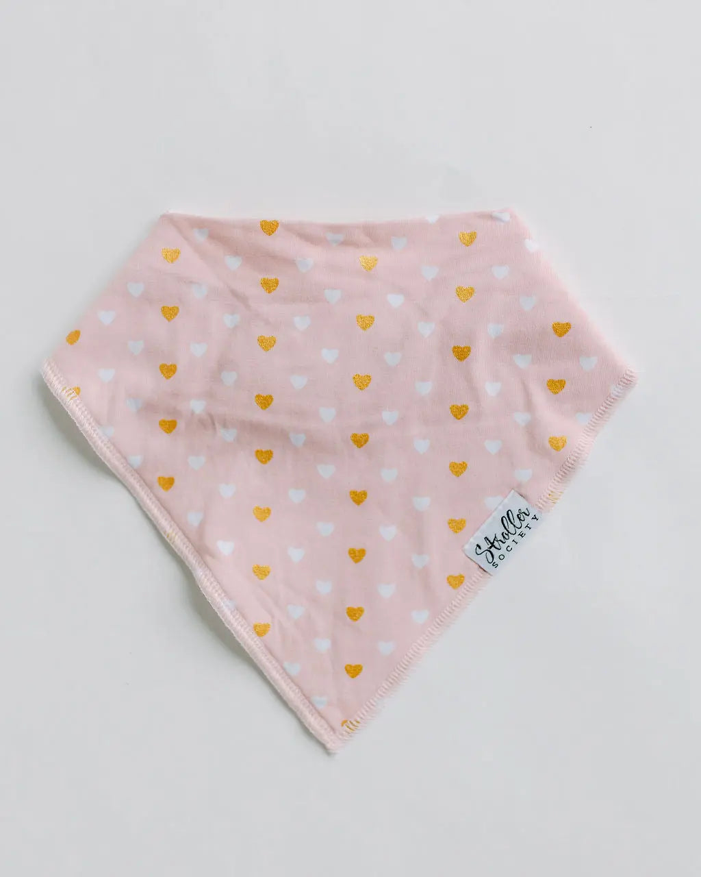 Bandana Bibs - Flowers, Hearts and Bows-4