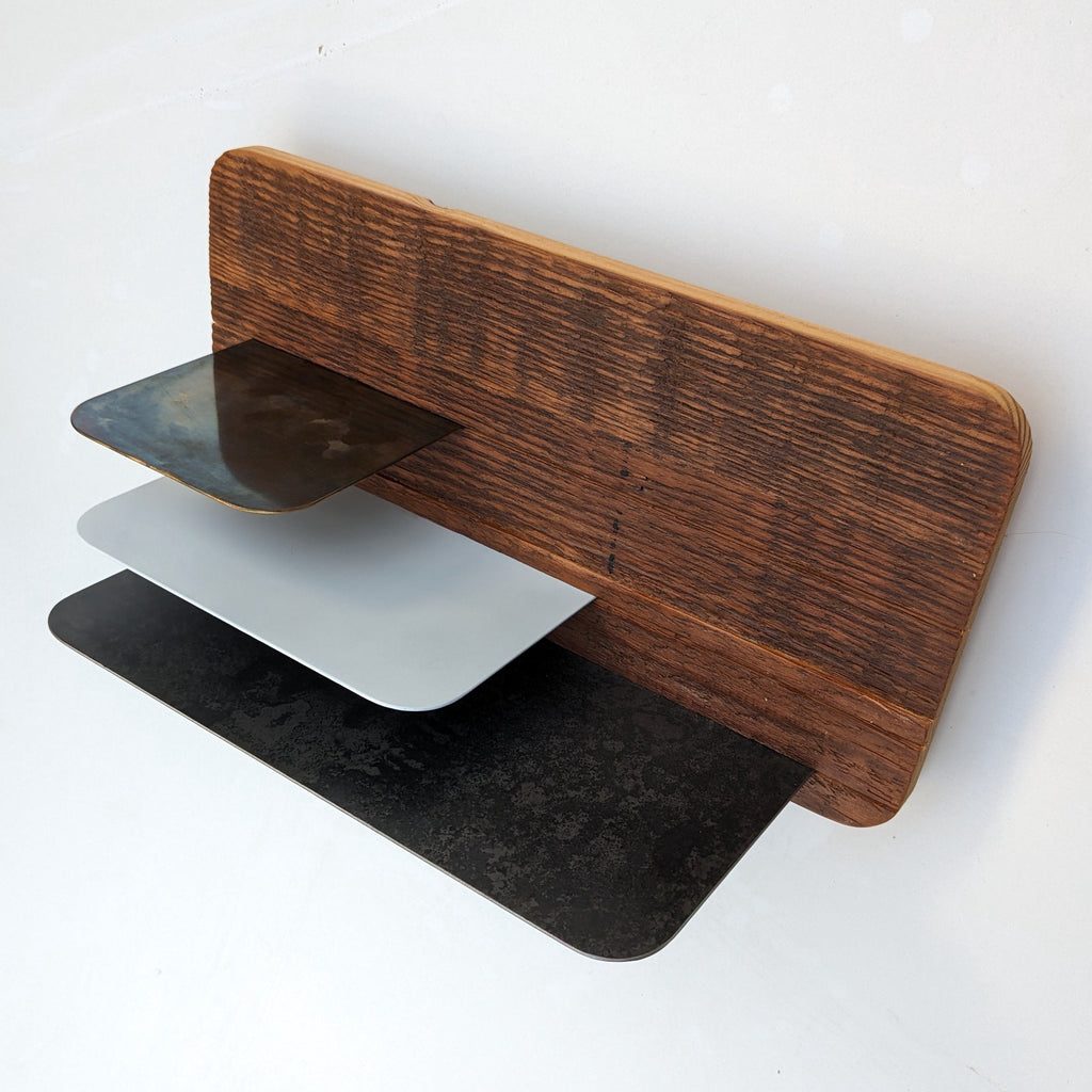 Groove shelves (metal shelves)-0