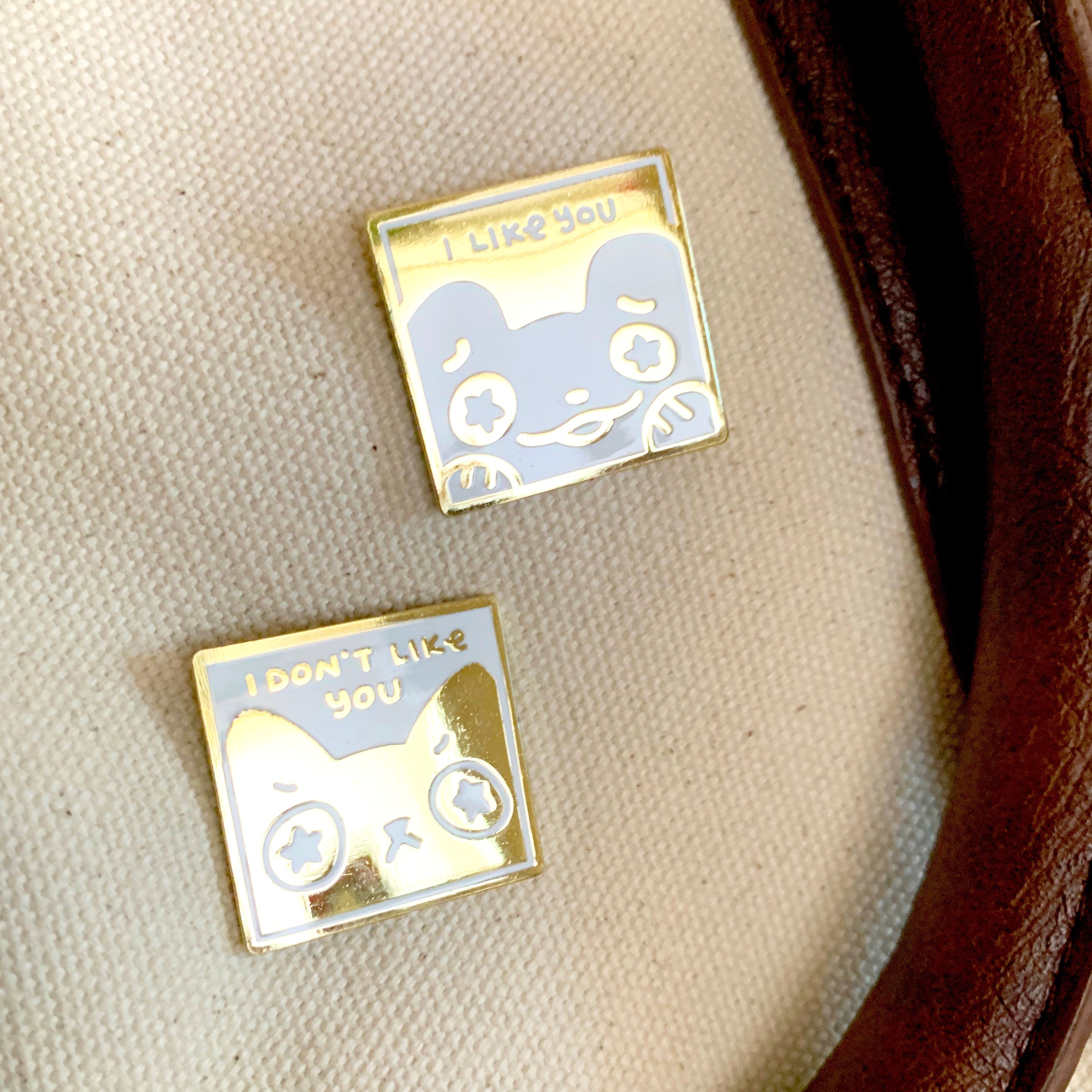 Gold Hard Enamel Pins