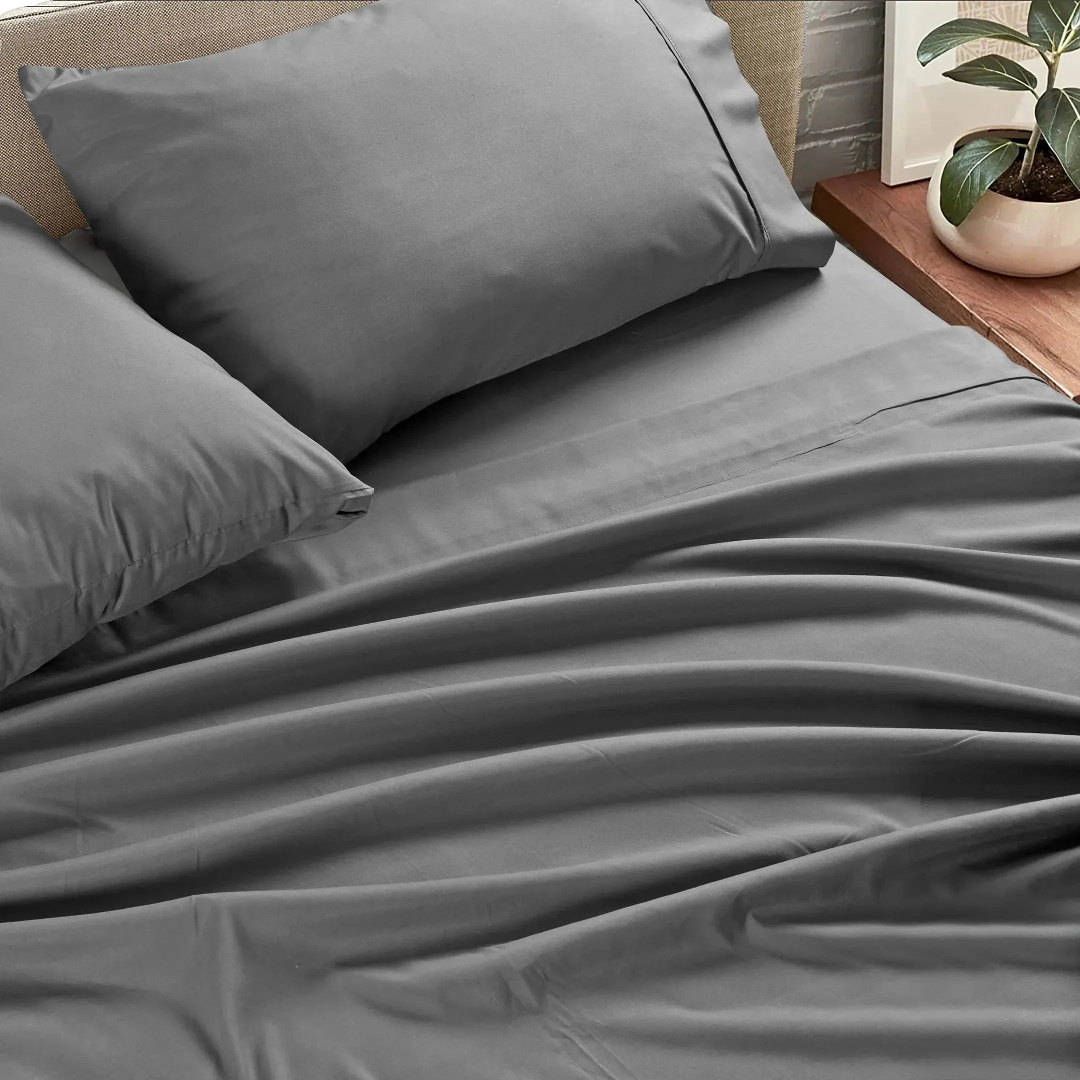 Plain Microfiber Sheet Set in Solid Colors