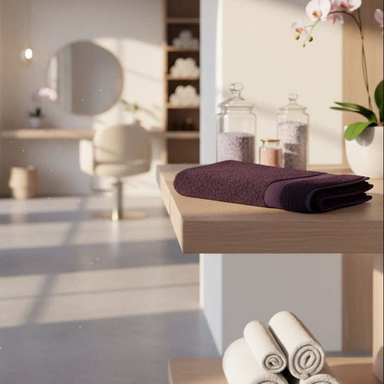 Spa & Salon Collection Vat Dyed Cotton Hand Towels