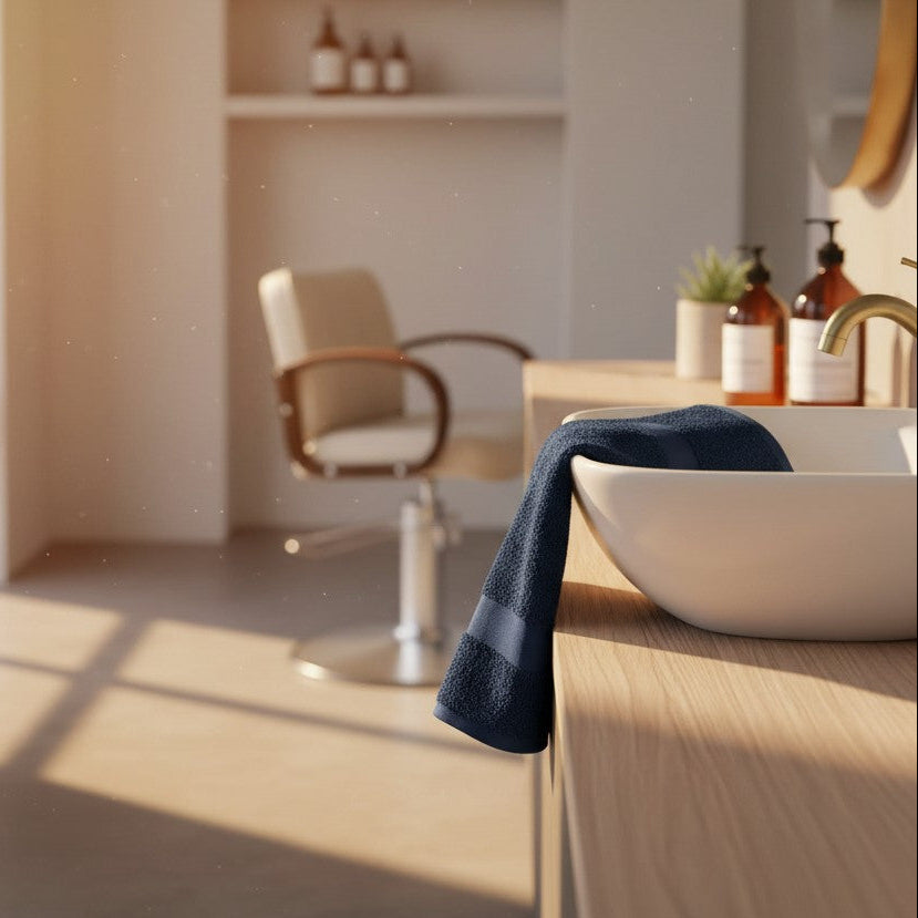 Spa & Salon Collection Vat Dyed Cotton Hand Towels