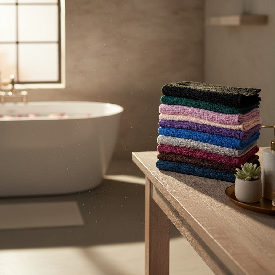 Spa & Salon Collection Vat Dyed Cotton Hand Towels