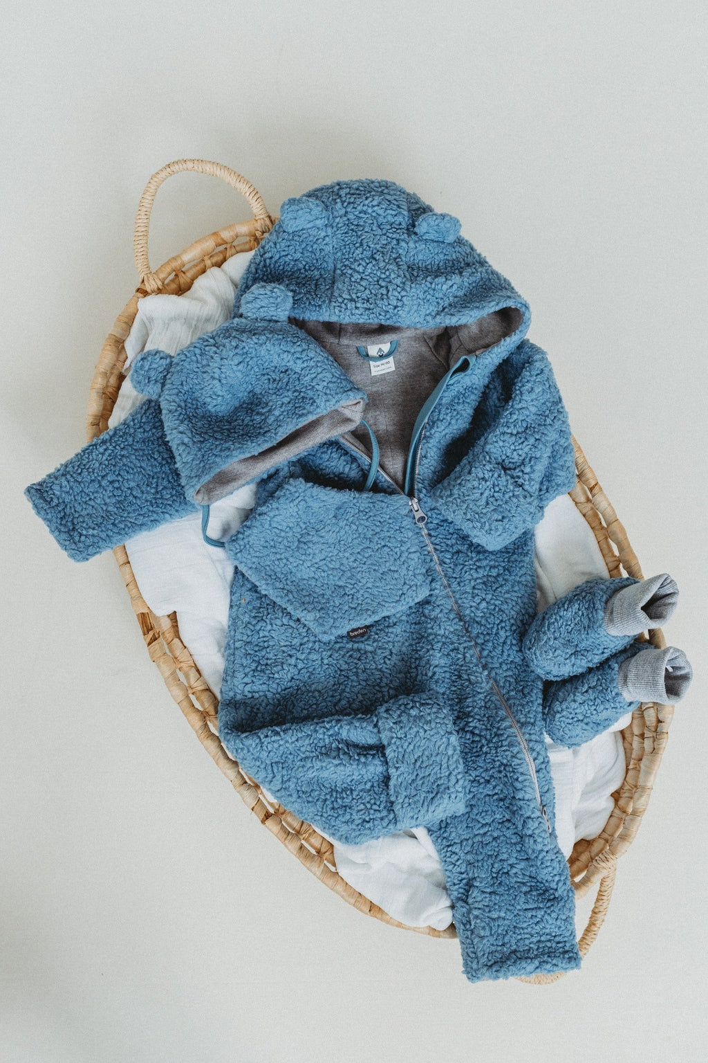 Merino Wool Lined Baby Booties THOBY