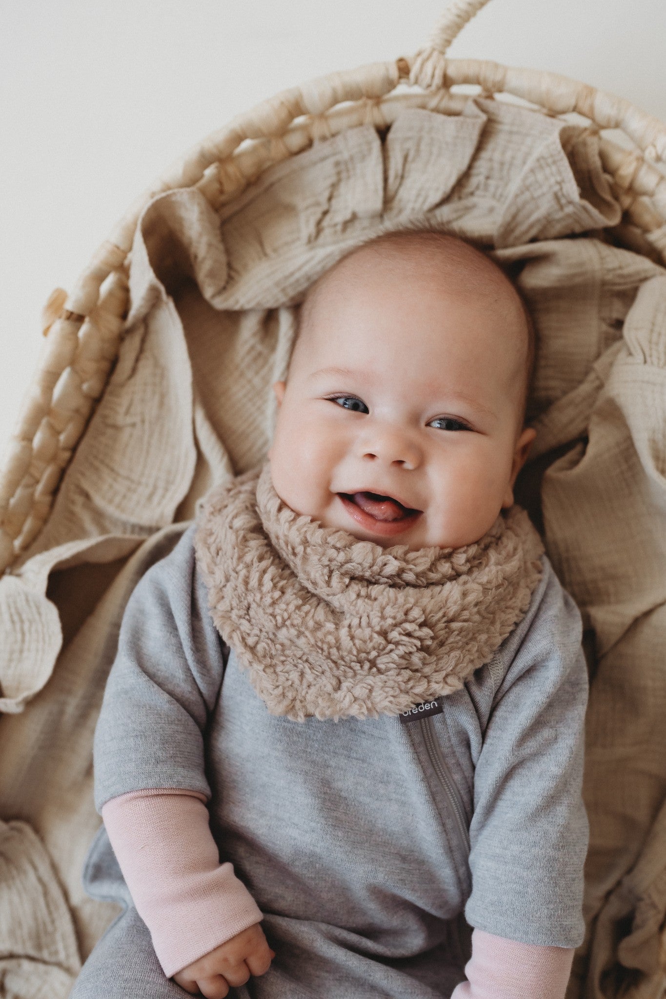 Cotton Pile Baby Scarf TEVY