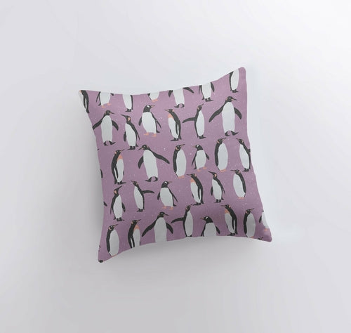 Arctic Penguin Pillow