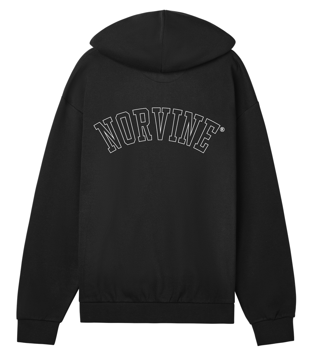 Athletic Block Essential Zip Hoodie-1