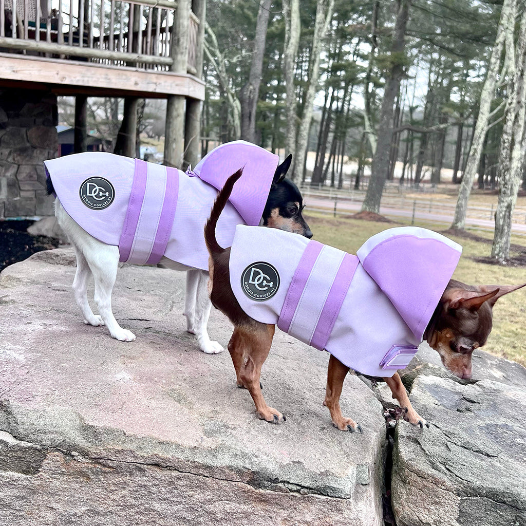 DCNY Sport Luxe Hooded Raincoat