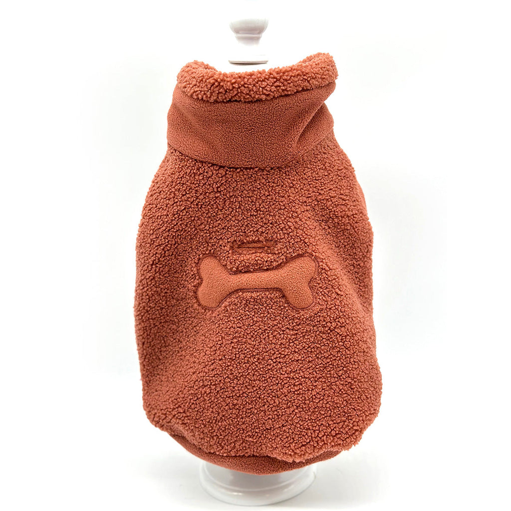 Cozy Sherpa Fleece Pullover - Rose