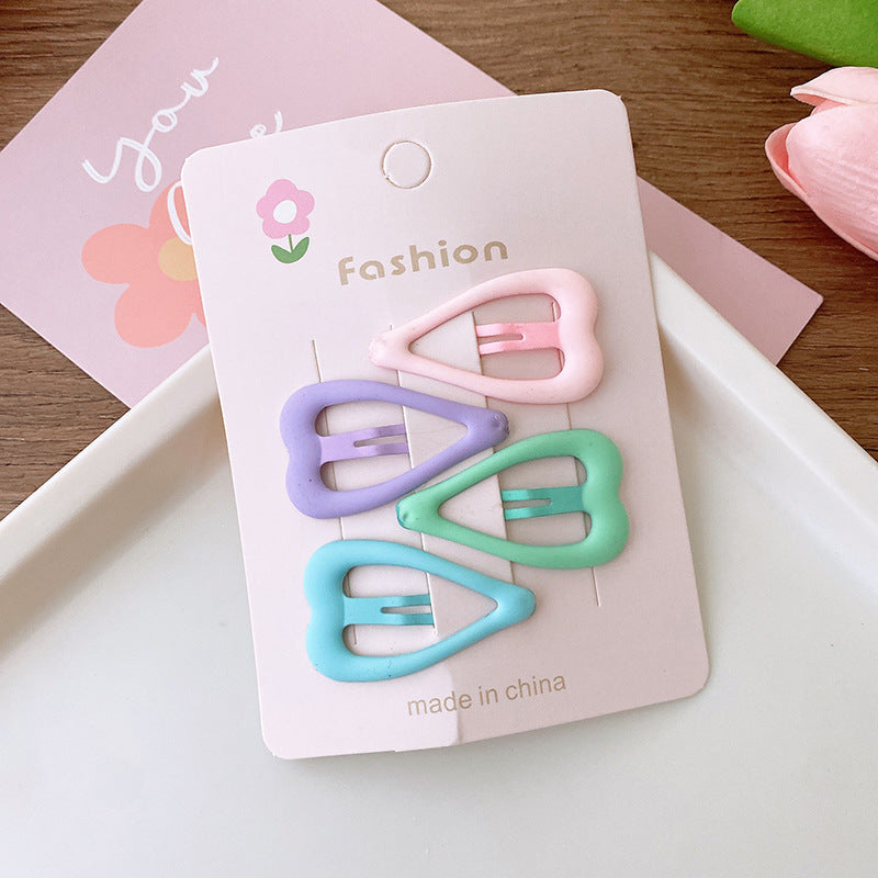 Collection Of 4 Versatile Hollow-Out Hair Clips