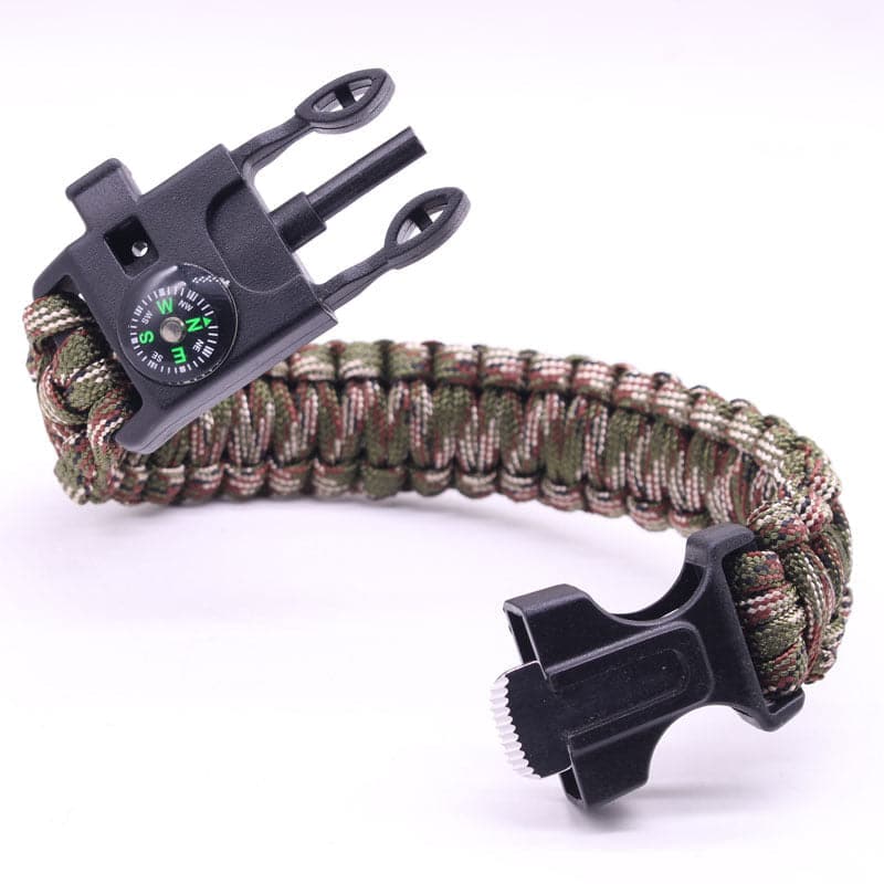 5 In 1 Tactical Movement Paracord Survival Bracelet